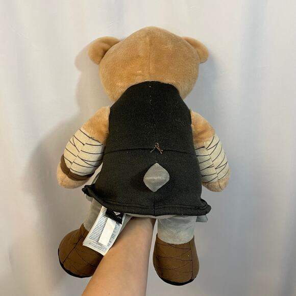 Build A Bear BAB Star Wars Rey 17" Plush Bear Disney 2017 Laugh Sound - Picture 5 of 8